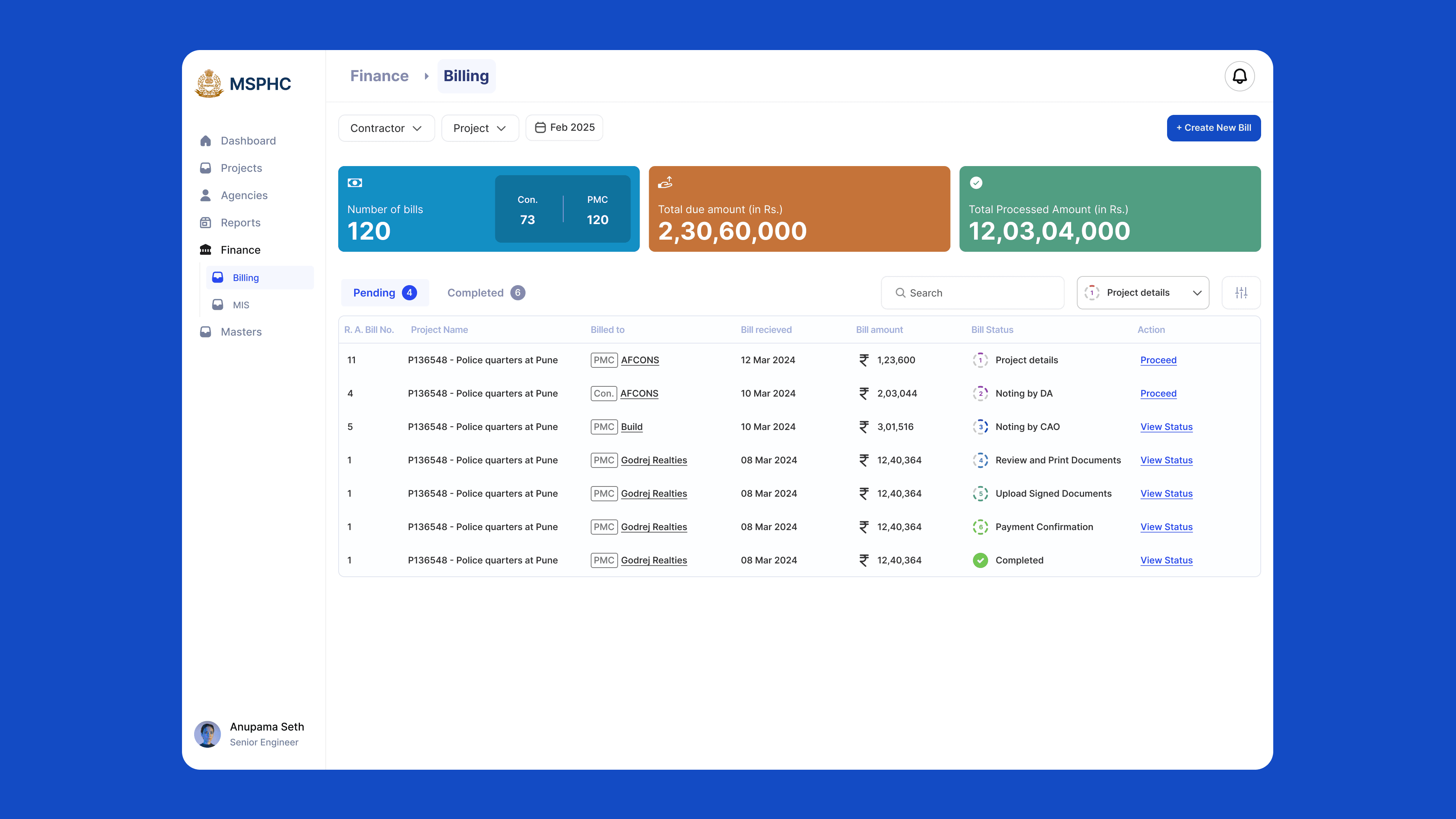 Police Housing Corporation solution screenshot 1