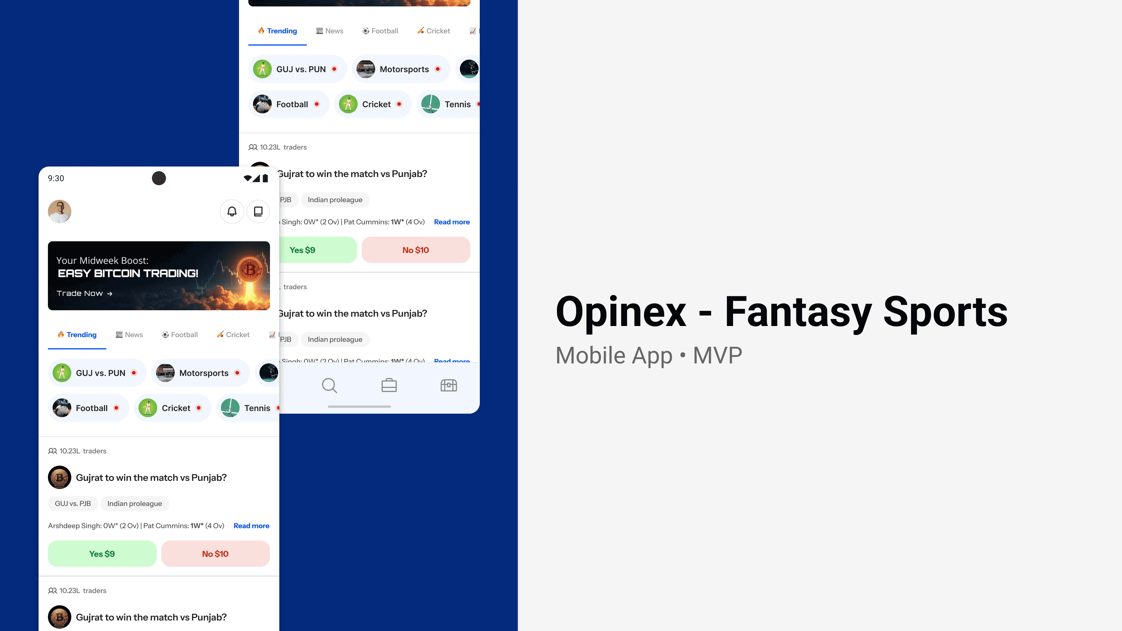 Opinex - Fantasy Sports