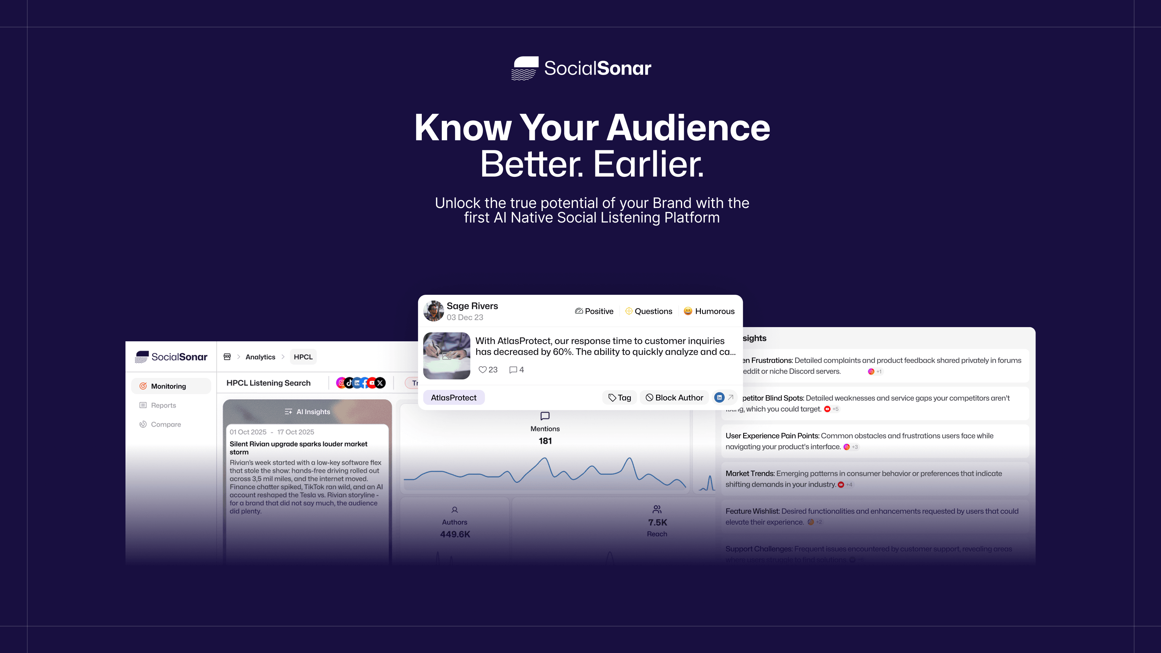 SocialSonar - AI Social Listening Tool